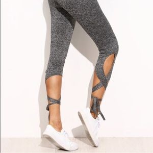 Grey leggings